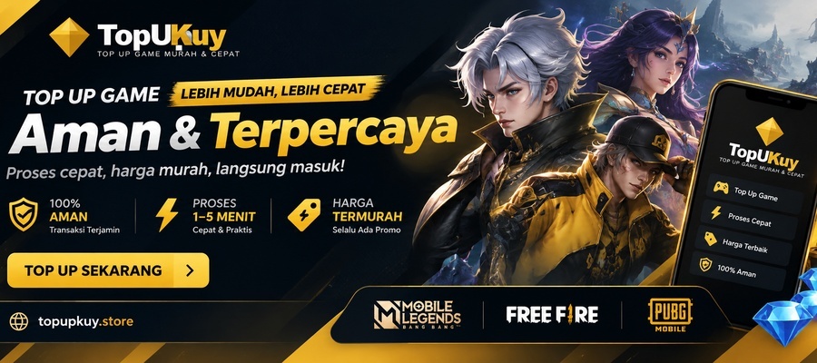 TopUpKuy - Aman & Terpercaya